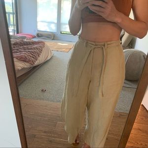 BANANA REPUBLIC Linen Trousers